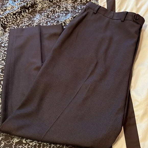 Michael Kors dress slacks, navy/blackk pattern, very nice, 42/30 - Picture 2 of 7